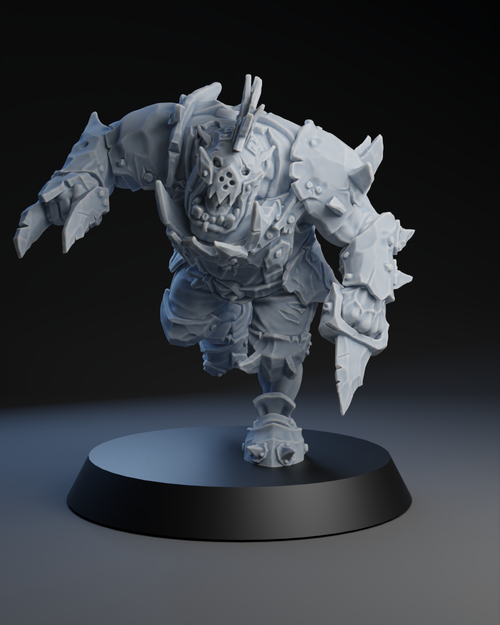 Pig Iron Pummelers Team - Blitzer 01 | Brutefun Miniatures | Resin