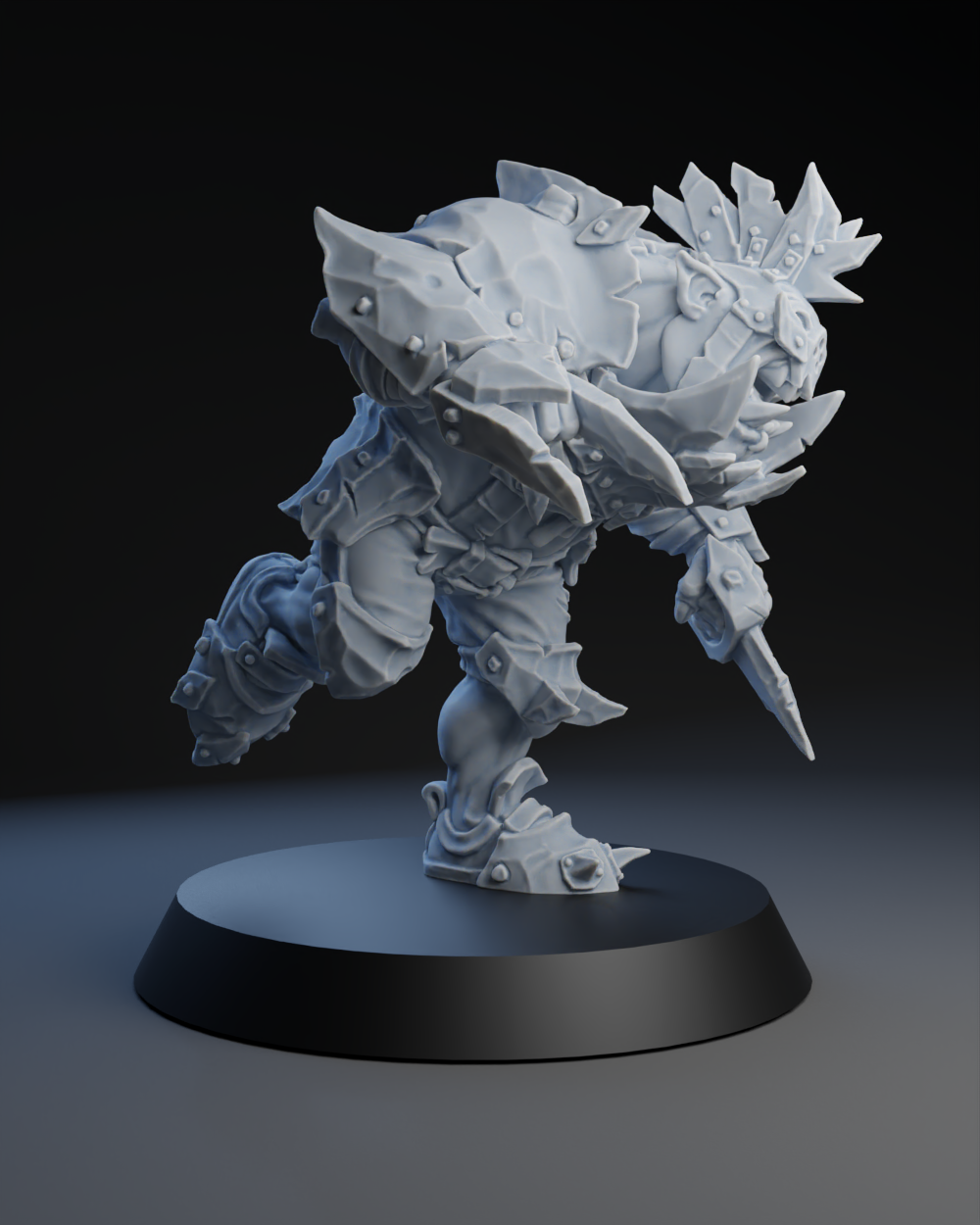 Pig Iron Pummelers Team - Blitzer 01 | Brutefun Miniatures | Resin