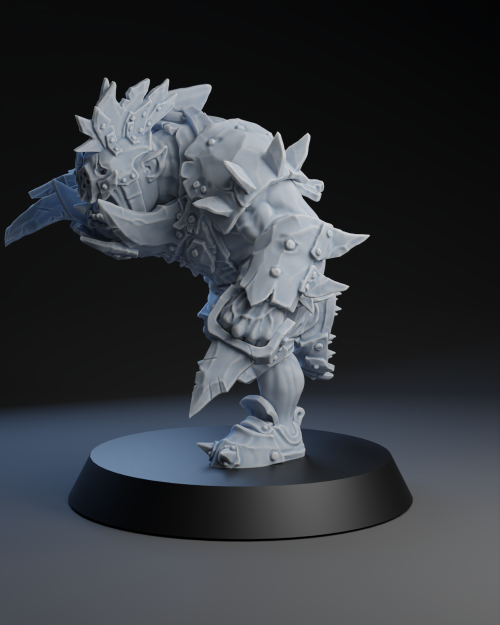 Pig Iron Pummelers Team - Blitzer 01 | Brutefun Miniatures | Resin