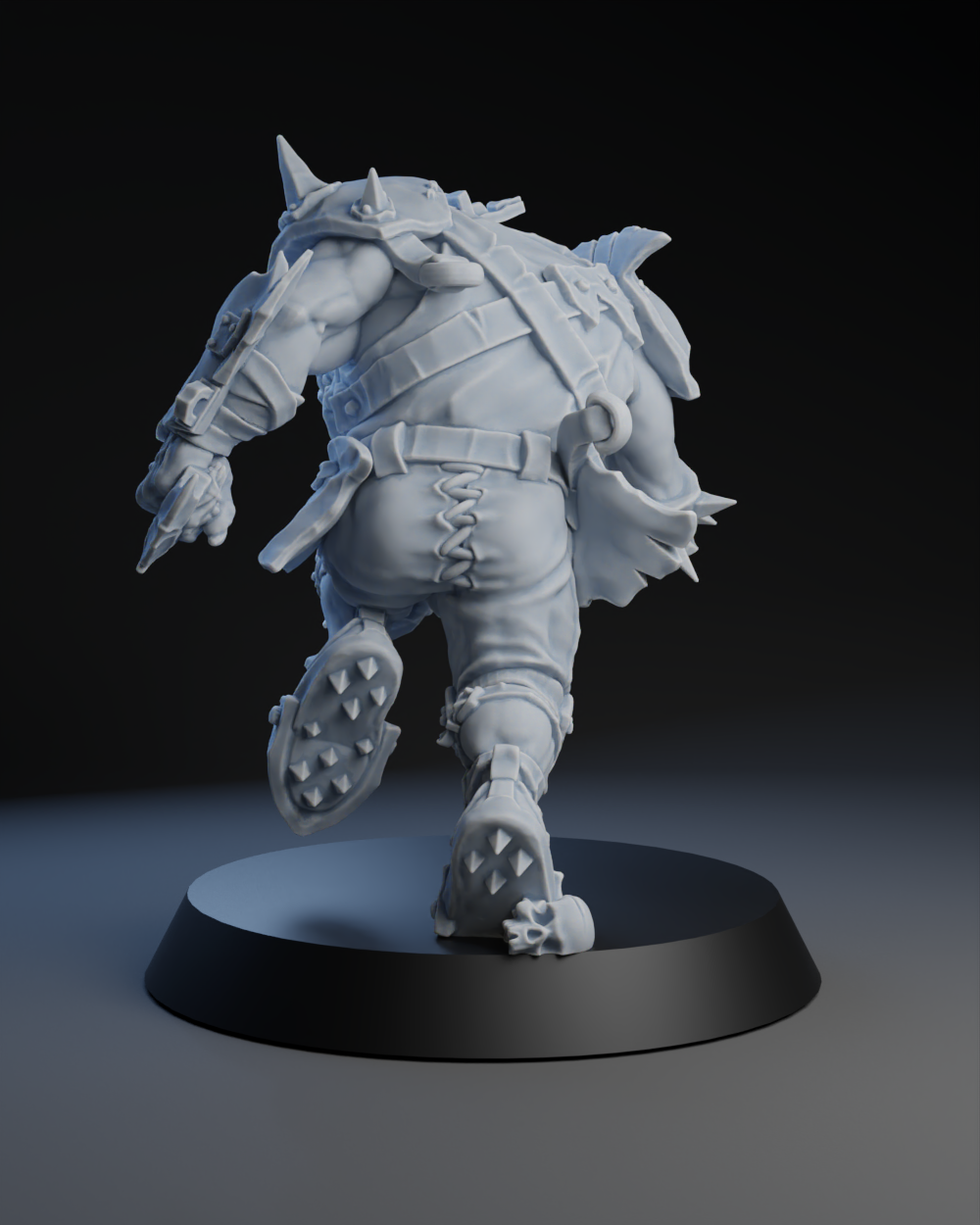 Pig Iron Pummelers Team - Blitzer 02 | Brutefun Miniatures | Resin
