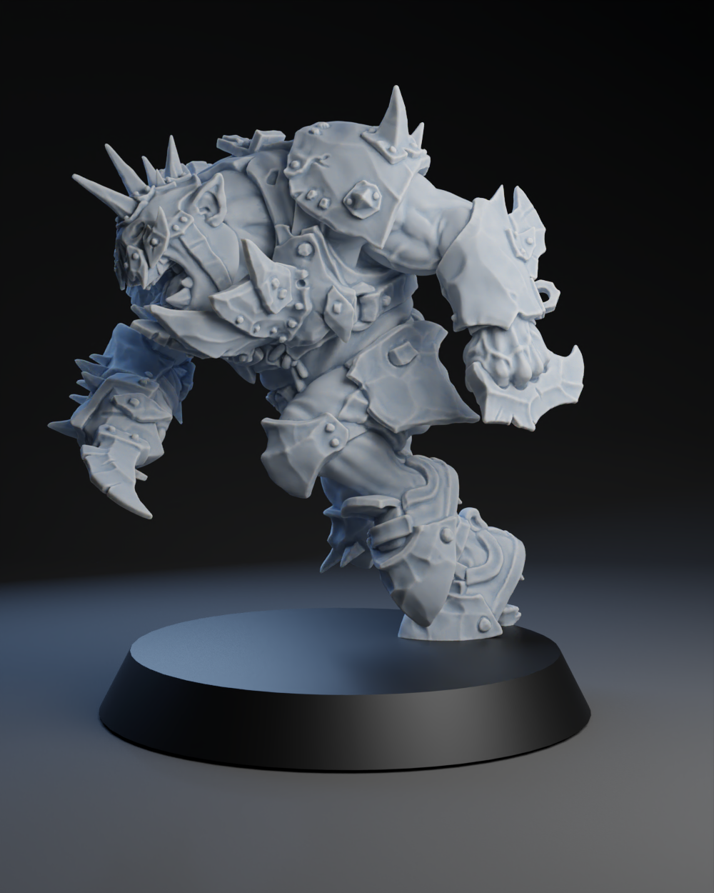 Pig Iron Pummelers Team - Blitzer 02 | Brutefun Miniatures | Resin