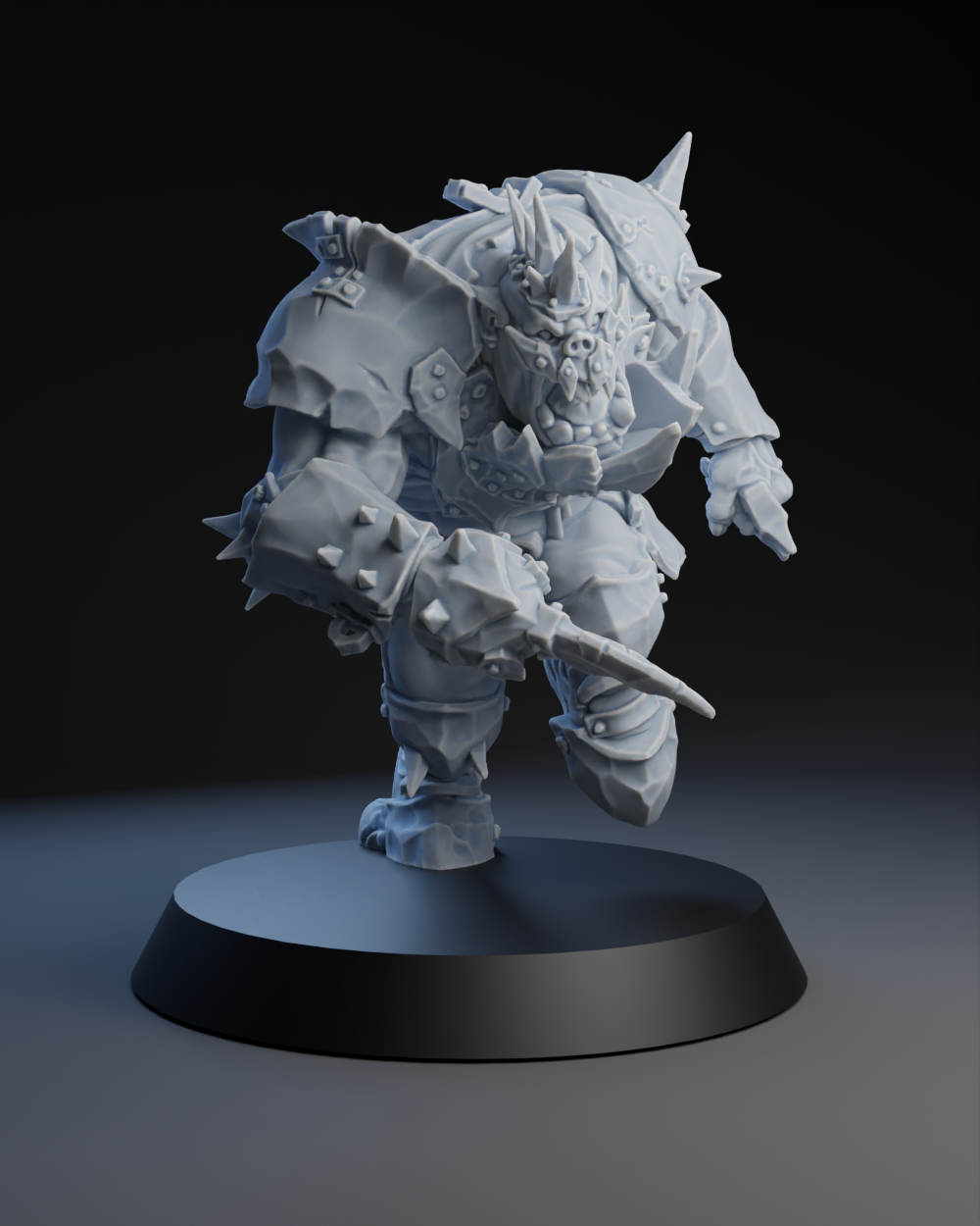 Pig Iron Pummelers Team - Blitzer 02 | Brutefun Miniatures | Resin