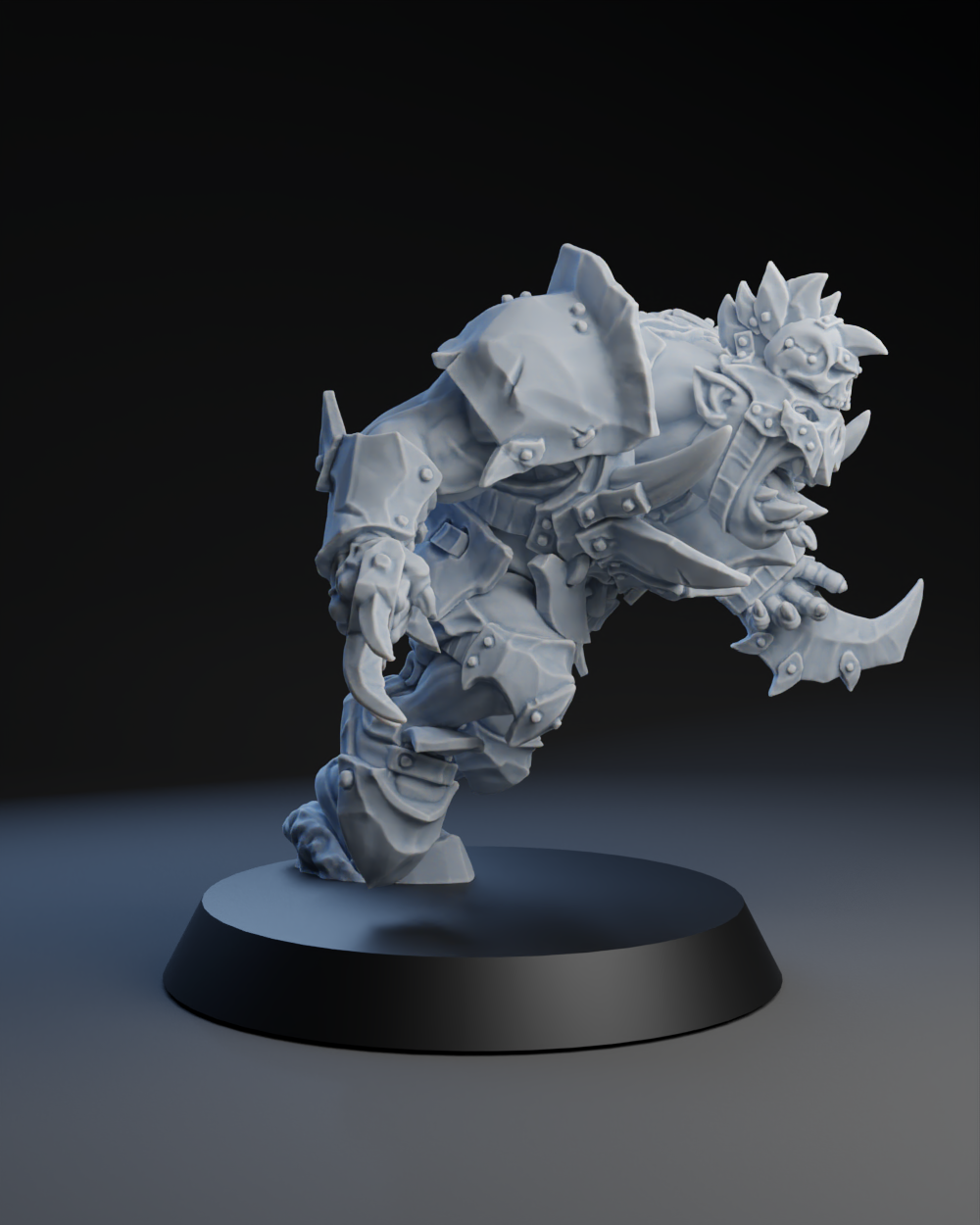 Pig Iron Pummelers Team - Blitzer 03 | Brutefun Miniatures | Resin