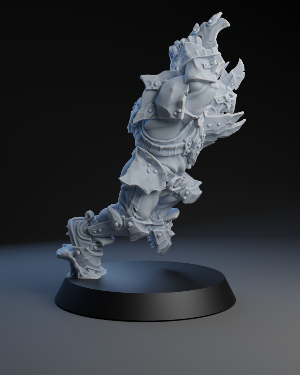 Pig Iron Pummelers Team - Blitzer 04 | Brutefun Miniatures | Resin