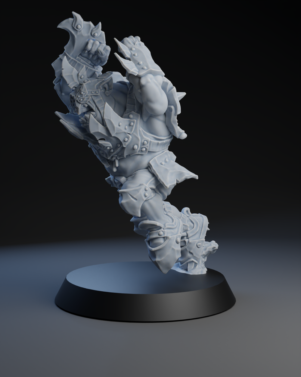 Pig Iron Pummelers Team - Blitzer 04 | Brutefun Miniatures | Resin