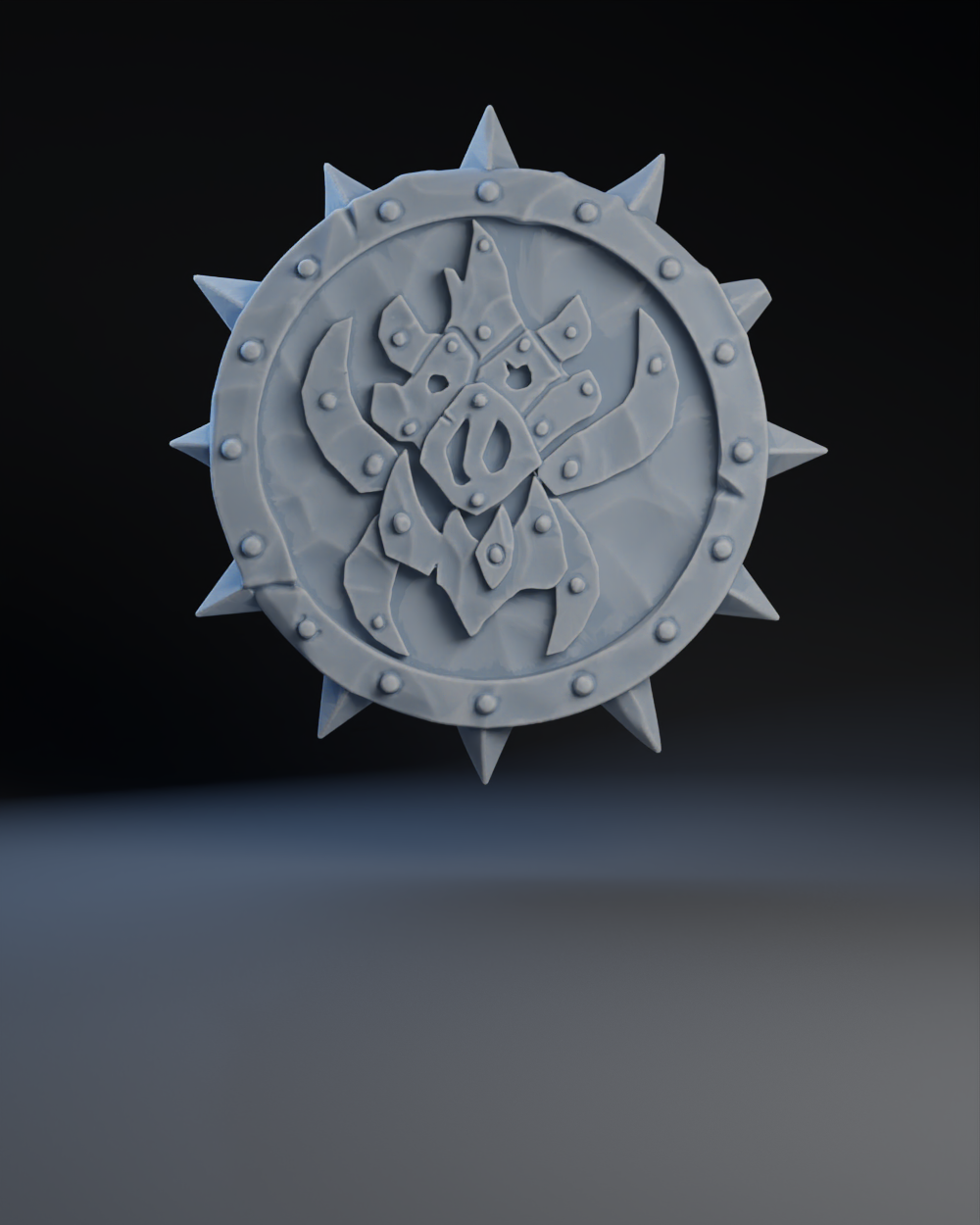 Pig Iron Pummelers Team - Team Coin (2pcs) | Brutefun Miniatures | Resin