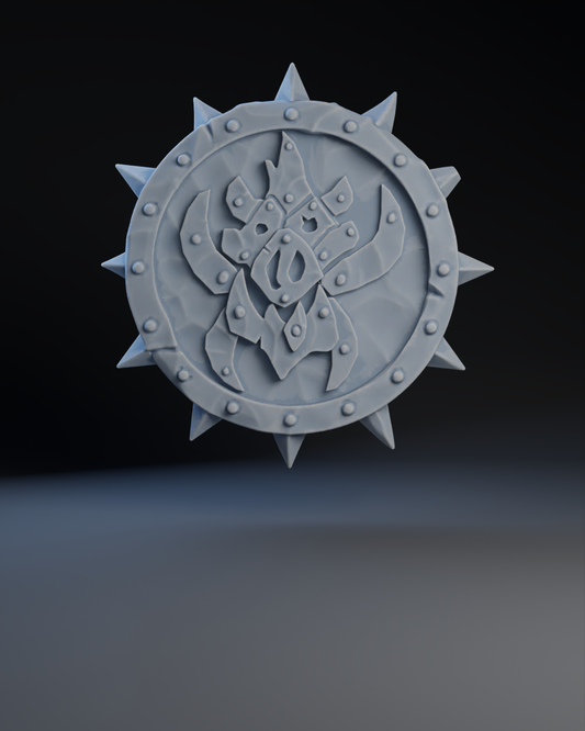 Pig Iron Pummelers Team - Team Coin (2pcs) | Brutefun Miniatures | Resin