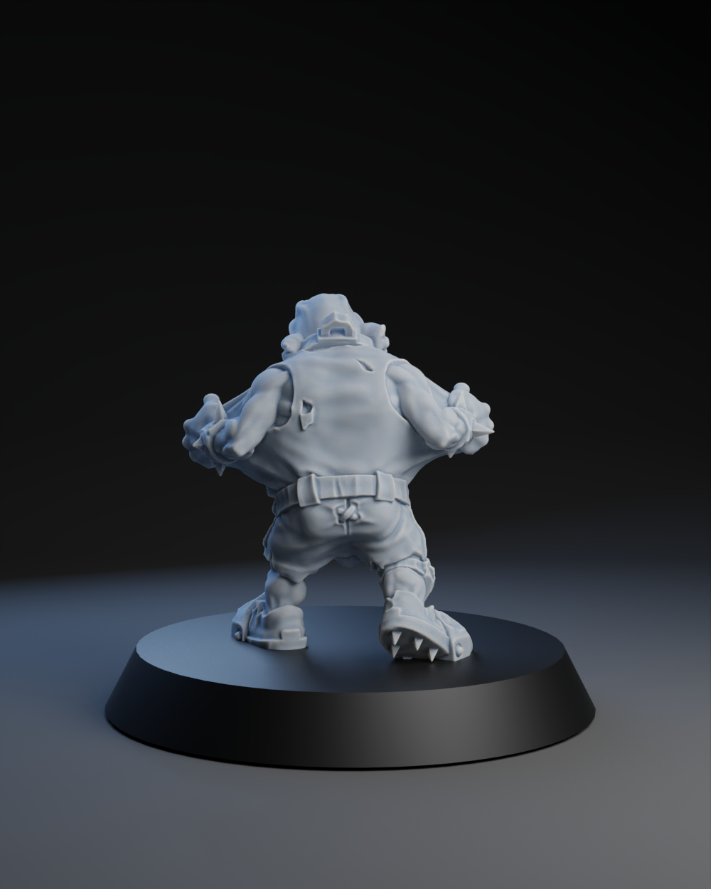 Pig Iron Pummelers Team - Goblin 02 | Brutefun Miniatures | Resin