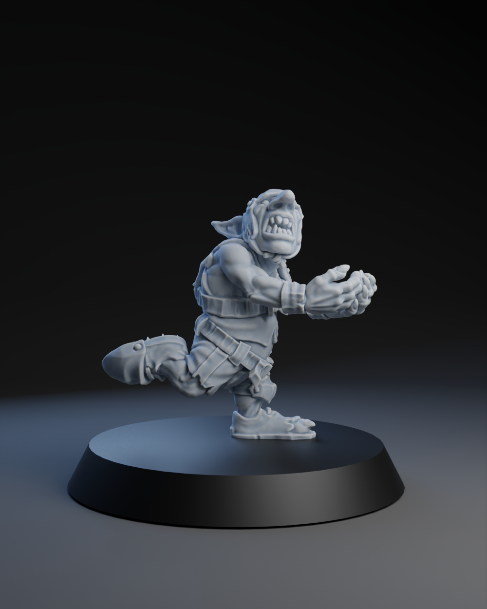 Pig Iron Pummelers Team - Goblin 04 | Brutefun Miniatures | Resin