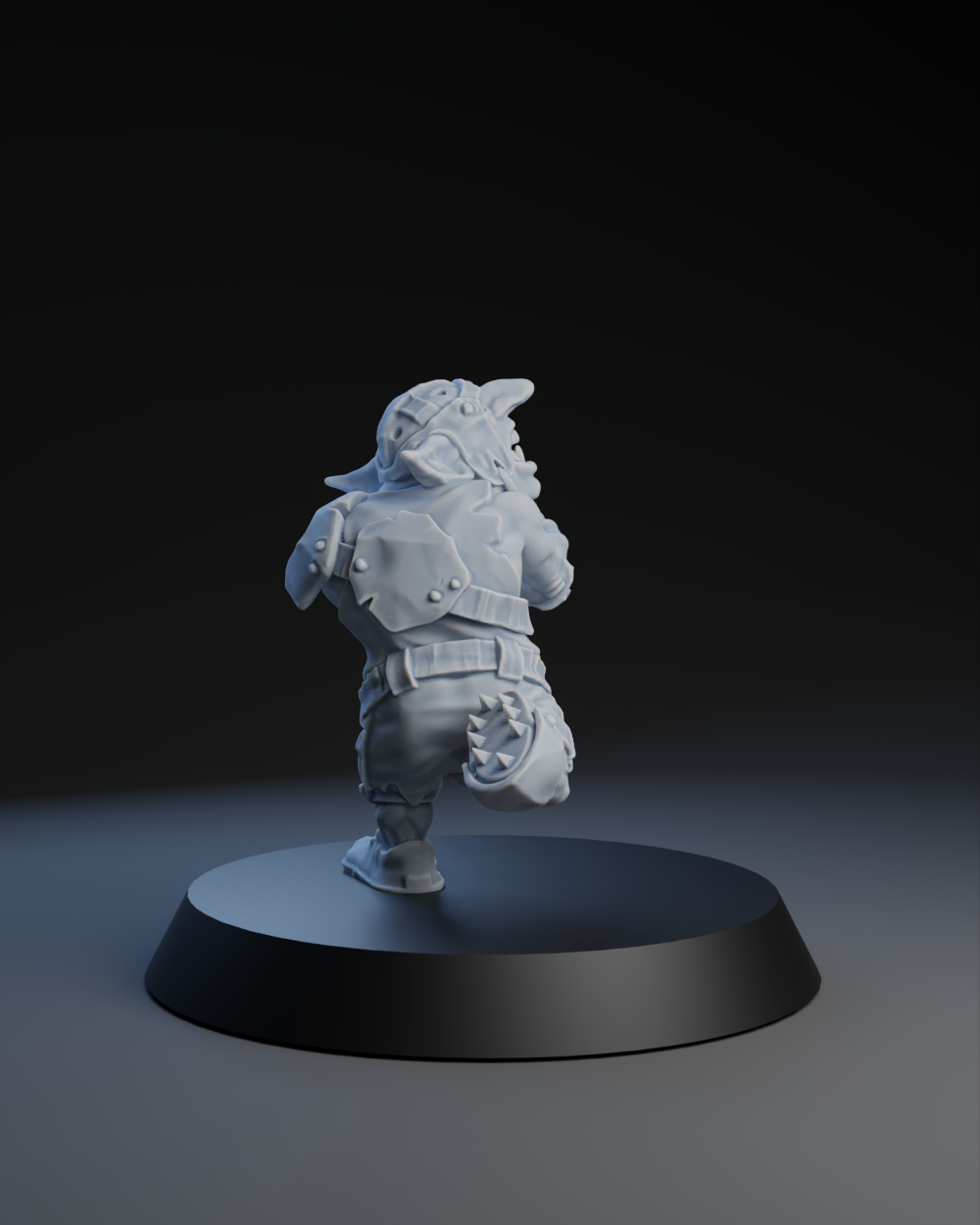 Pig Iron Pummelers Team - Goblin 04 | Brutefun Miniatures | Resin