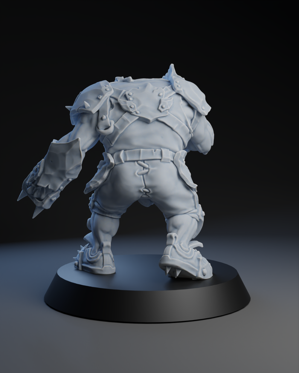 Pig Iron Pummelers Team - Lineman 01 | Brutefun Miniatures | Resin