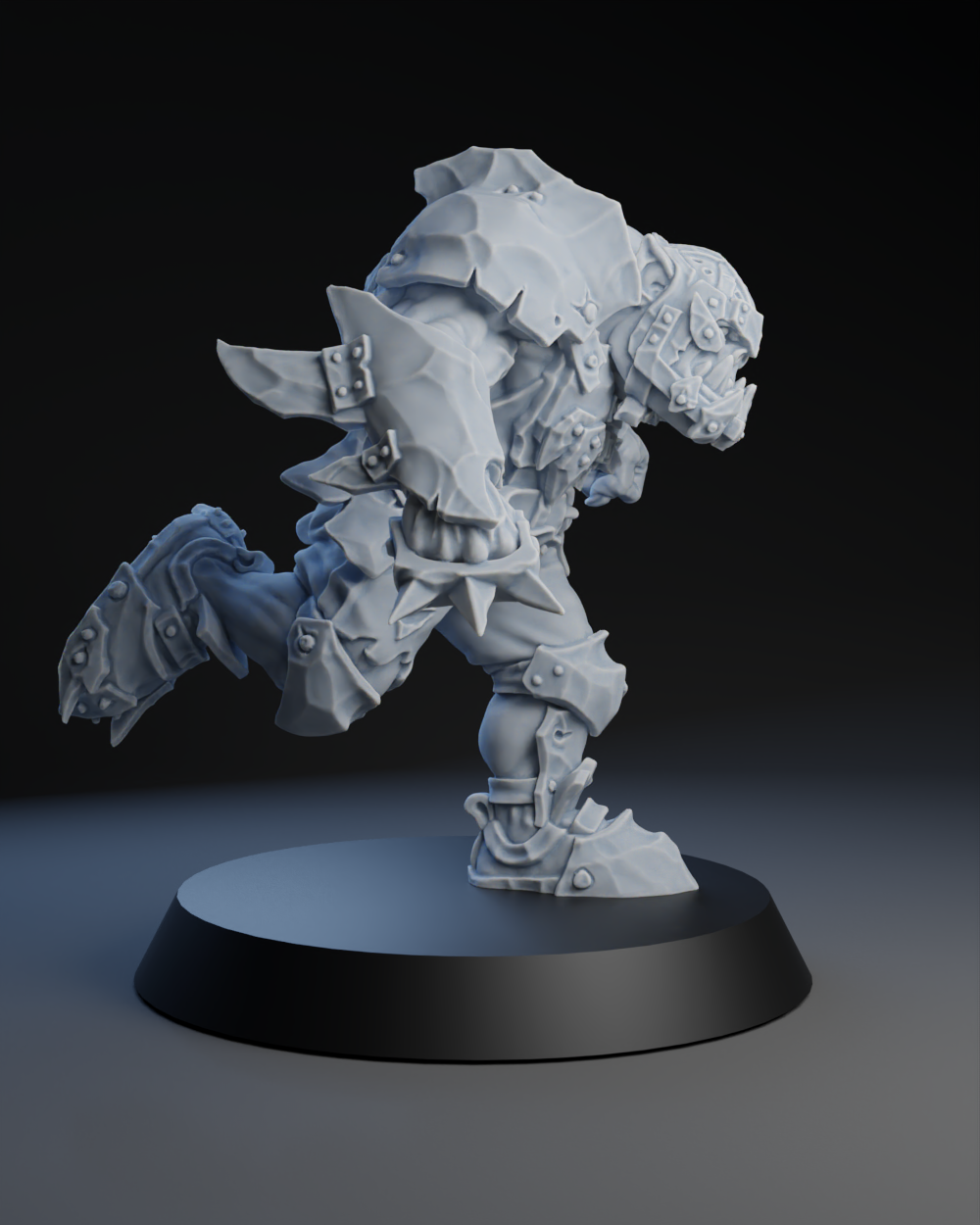 Pig Iron Pummelers Team - Lineman 02 | Brutefun Miniatures | Resin