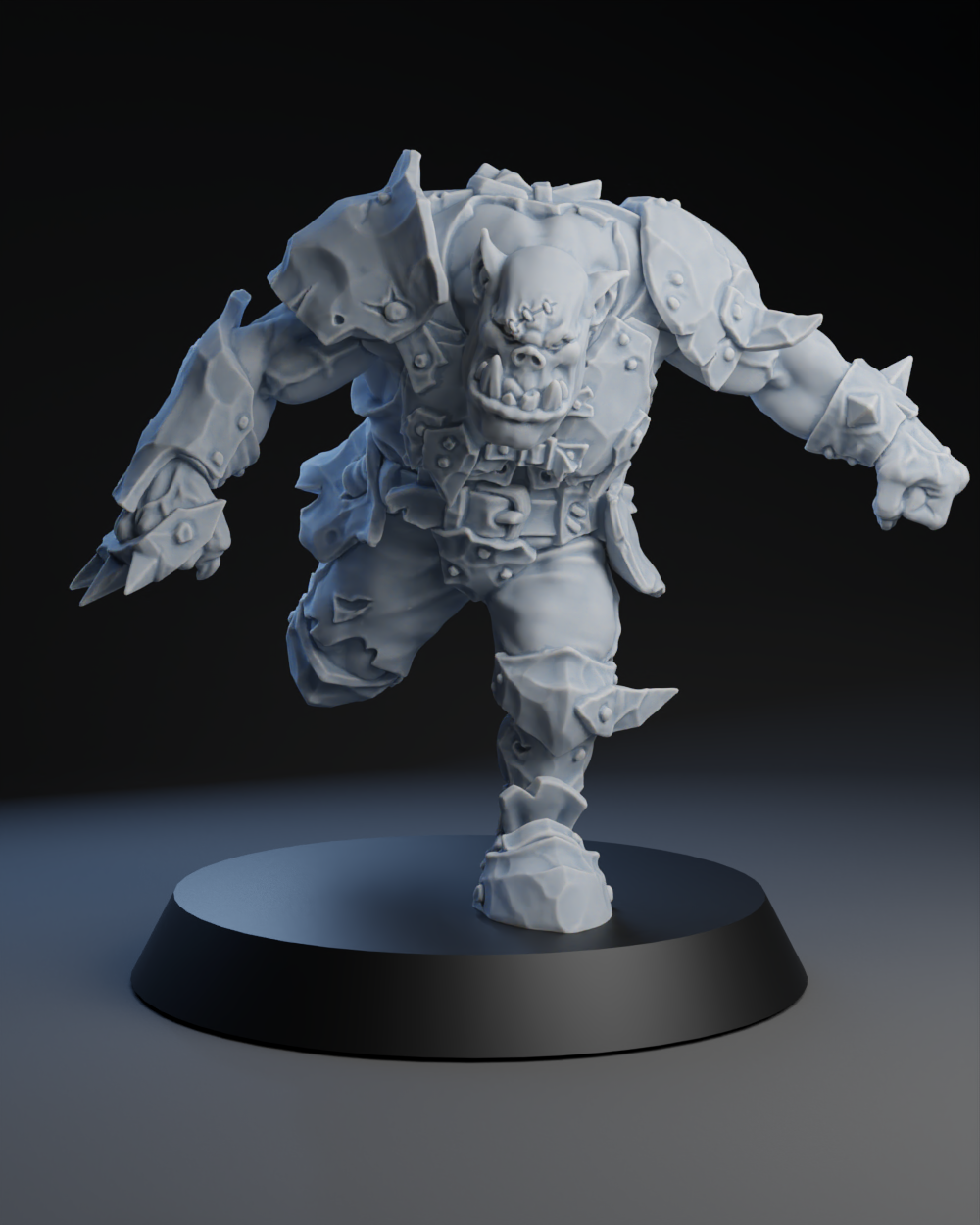 Pig Iron Pummelers Team - Lineman 02 | Brutefun Miniatures | Resin