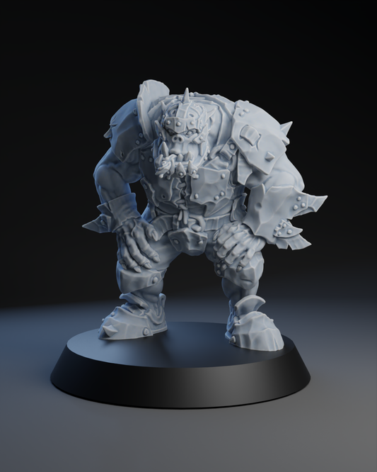 Pig Iron Pummelers Team - Lineman 03 | Brutefun Miniatures | Resin