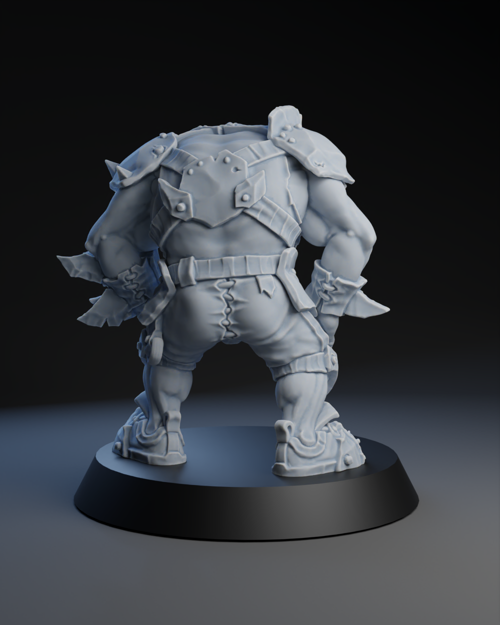 Pig Iron Pummelers Team - Lineman 03 | Brutefun Miniatures | Resin