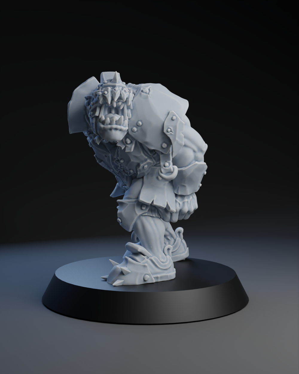 Pig Iron Pummelers Team - Lineman 04 | Brutefun Miniatures | Resin