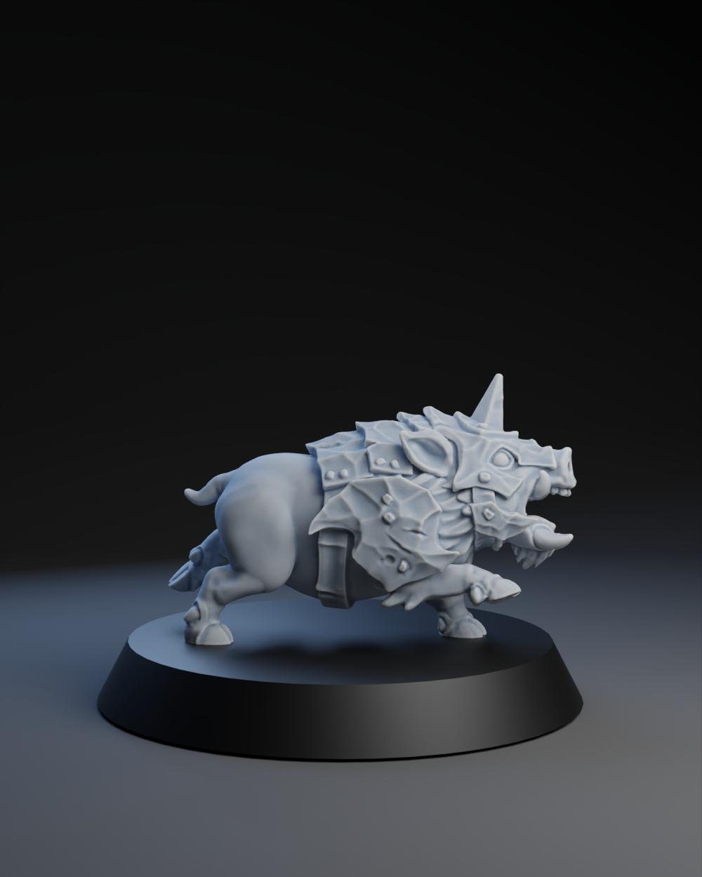 Pig Iron Pummelers Team - Pig | Brutefun Miniatures | Resin