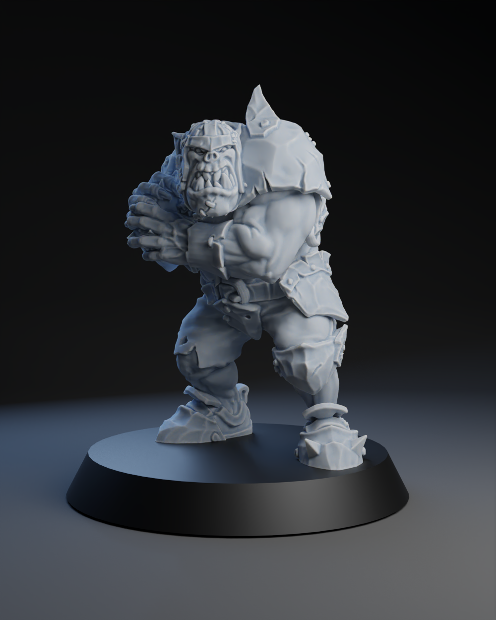 Pig Iron Pummelers Team - Thrower | Brutefun Miniatures | Resin