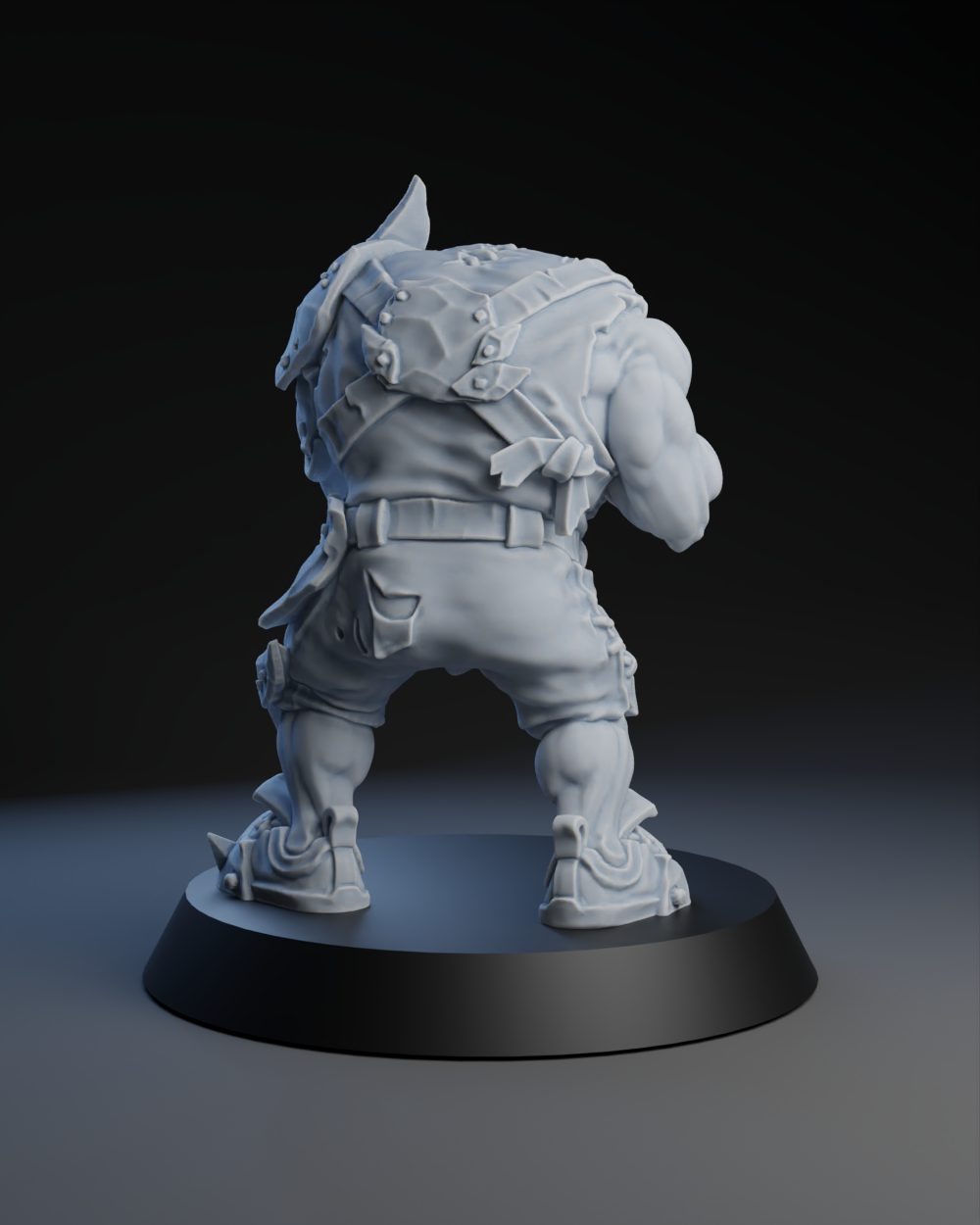 Pig Iron Pummelers Team - Thrower | Brutefun Miniatures | Resin