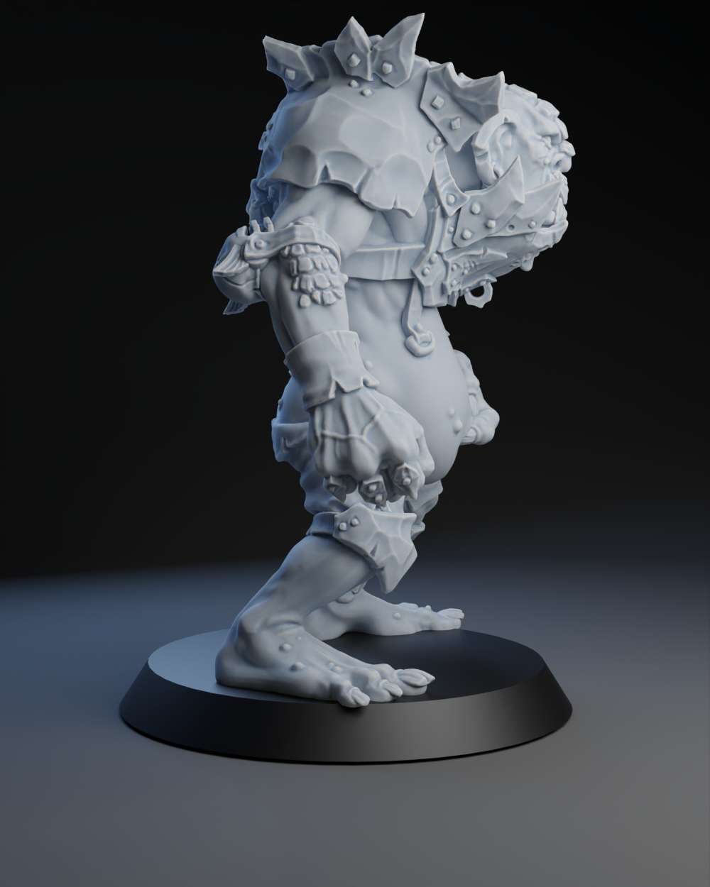 Pig Iron Pummelers Team - Troll | Brutefun Miniatures | Resin