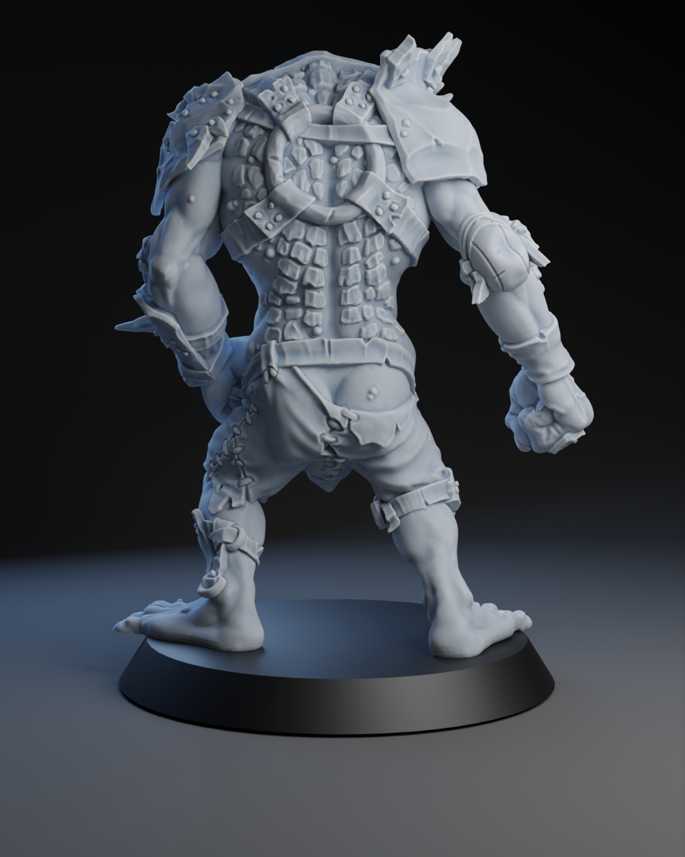 Pig Iron Pummelers Team - Troll | Brutefun Miniatures | Resin