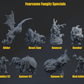 Fearsome Fungitz Night Goblin Team - Individual Models | Brutefun Miniatures | Resin