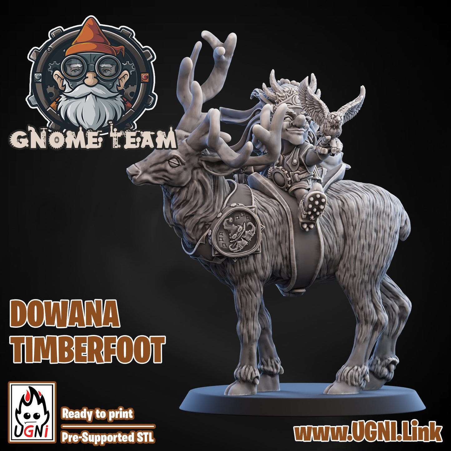Star Player - Dowana Timberfoot | UGNI Miniatures | Resin