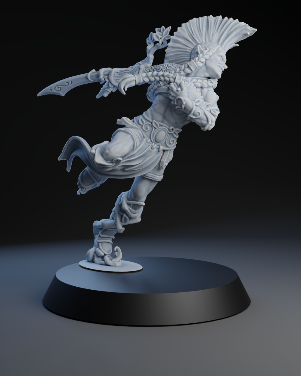 Star Player - War Dancer | Brutefun Miniatures | Resin
