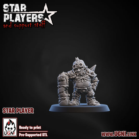 Star Player - Halfling | UGNI Miniatures | Resin