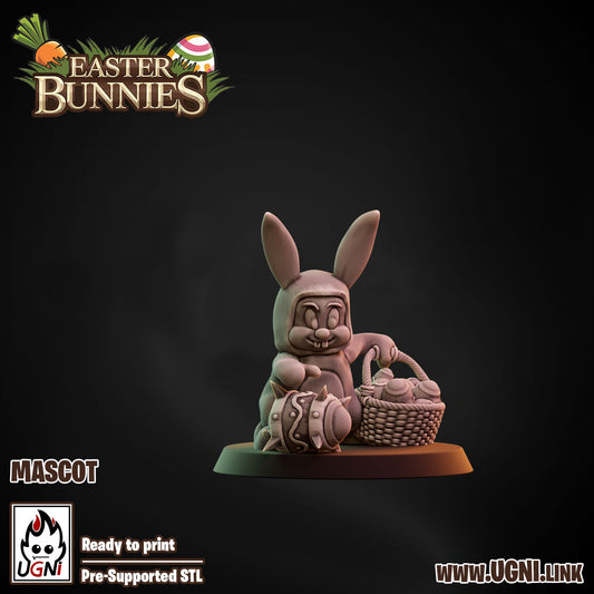 Easter Bunnies Team - Team Mascot | UGNI Miniatures | Resin