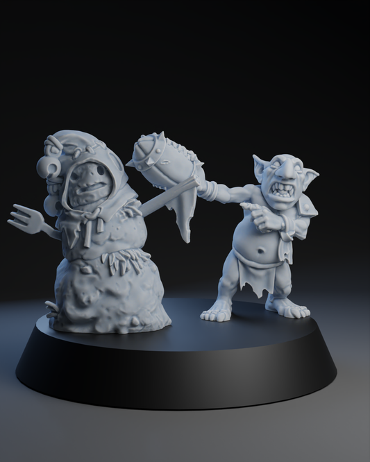 Snottingham Skwurtz Team - Trickster 02 | Brutefun Miniatures | Resin