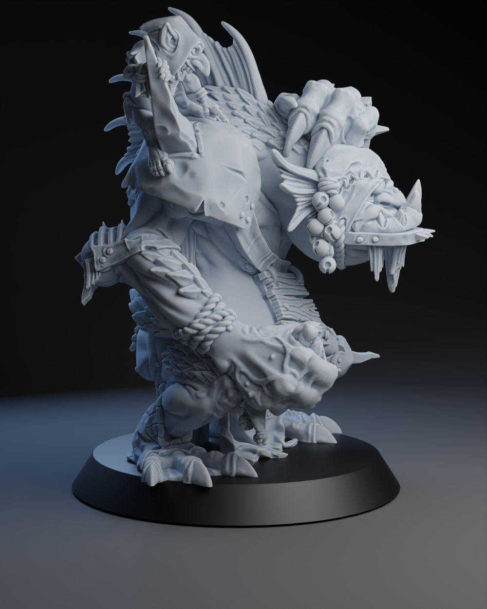 Snottingham Skwurtz Team - Troll 01 | Brutefun Miniatures | Resin