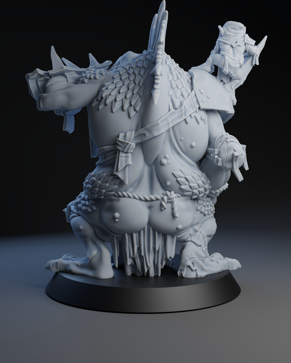 Snottingham Skwurtz Team - Troll 01 | Brutefun Miniatures | Resin