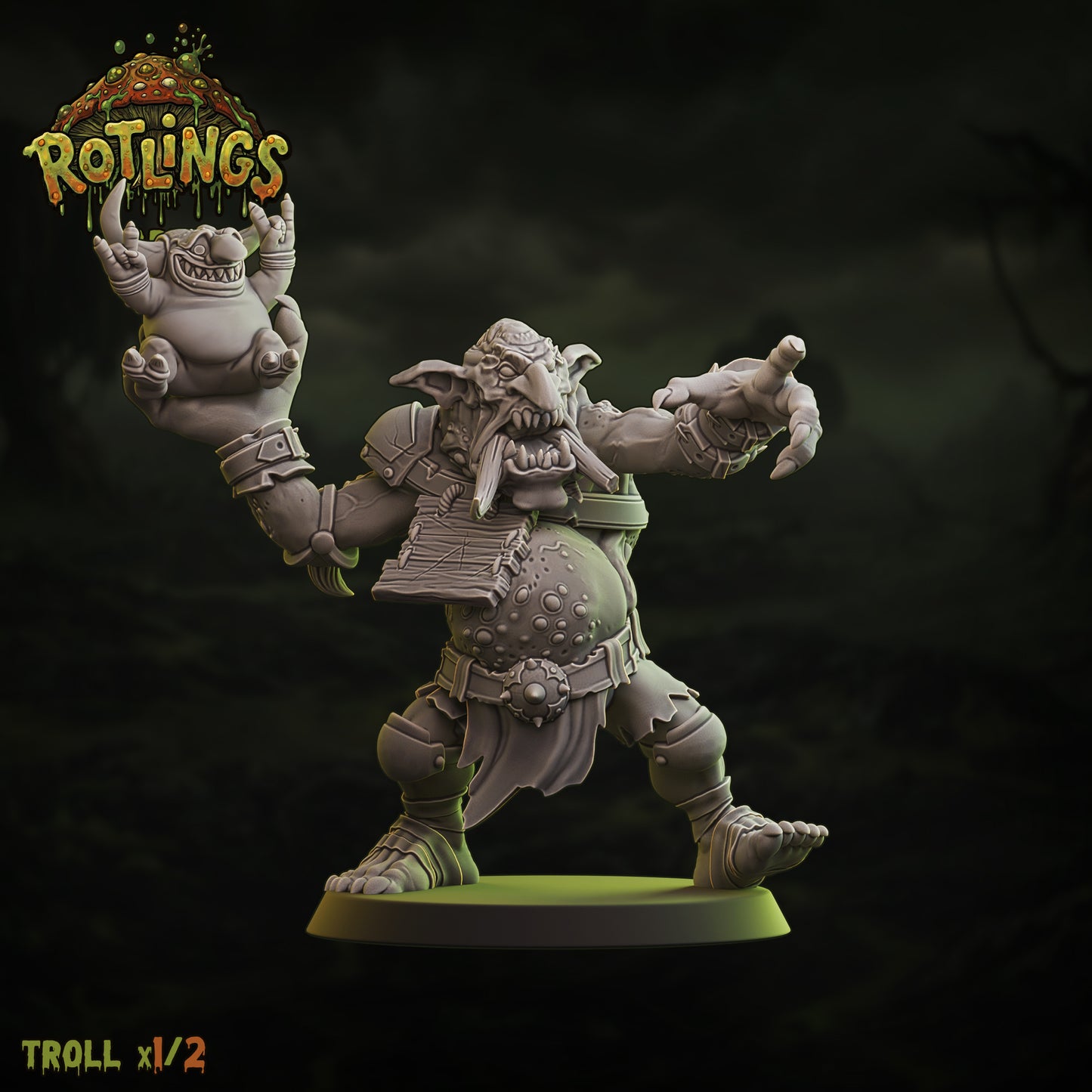 Rotlings (Snotlings Team) - Troll | UGNI Miniatures | Resin