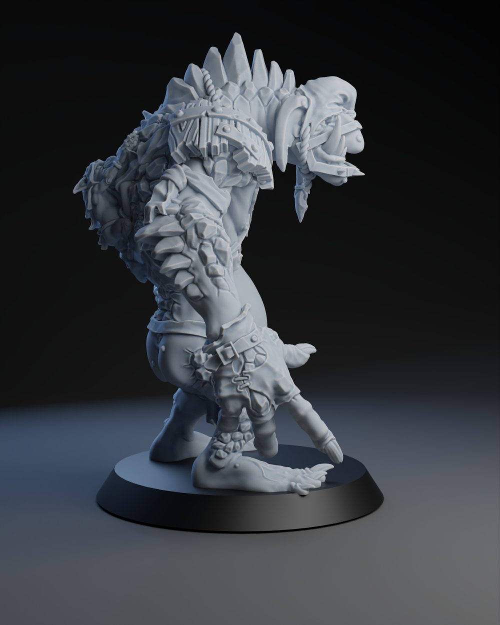 Snottingham Skwurtz Team - Troll 02 | Brutefun Miniatures | Resin