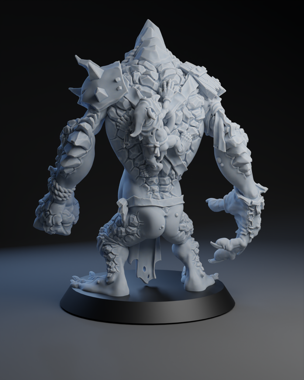 Snottingham Skwurtz Team - Troll 02 | Brutefun Miniatures | Resin
