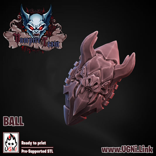 Vampire Team - Team Balls (2pcs) | UGNI Miniatures | Resin