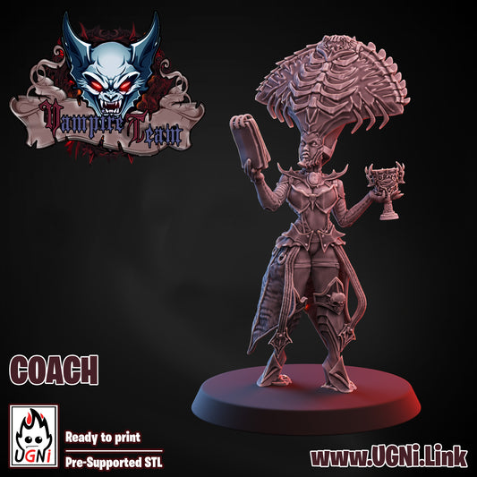 Vampire Team - Coach | UGNI Miniatures | Resin
