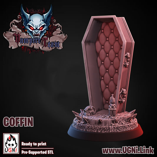 Vampire Team - Coffin | UGNI Miniatures | Resin