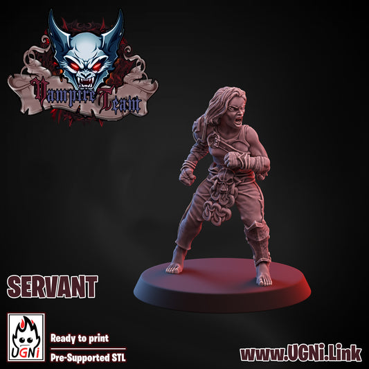Vampire Team - Servant 03 | UGNI Miniatures | Resin