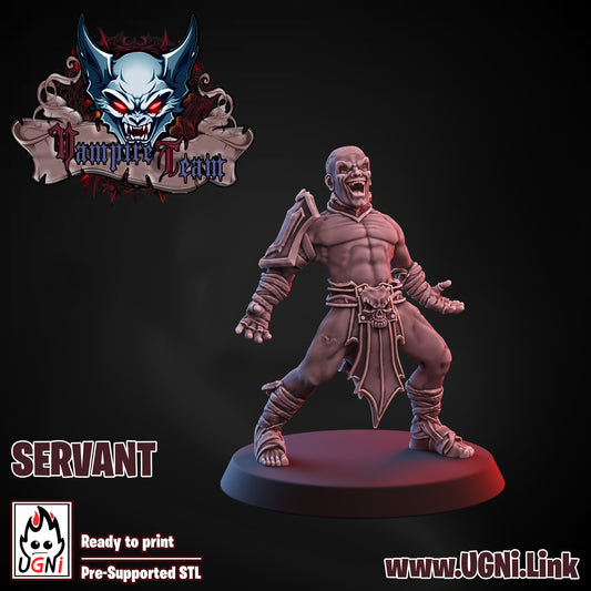 Vampire Team - Servant 05 | UGNI Miniatures | Resin