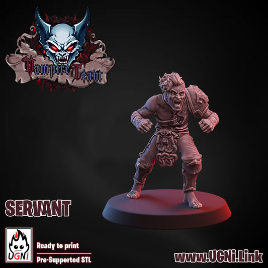 Vampire Team - Servant 08 | UGNI Miniatures | Resin