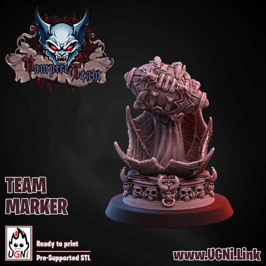 Vampire Team - Team Marker | UGNI Miniatures | Resin