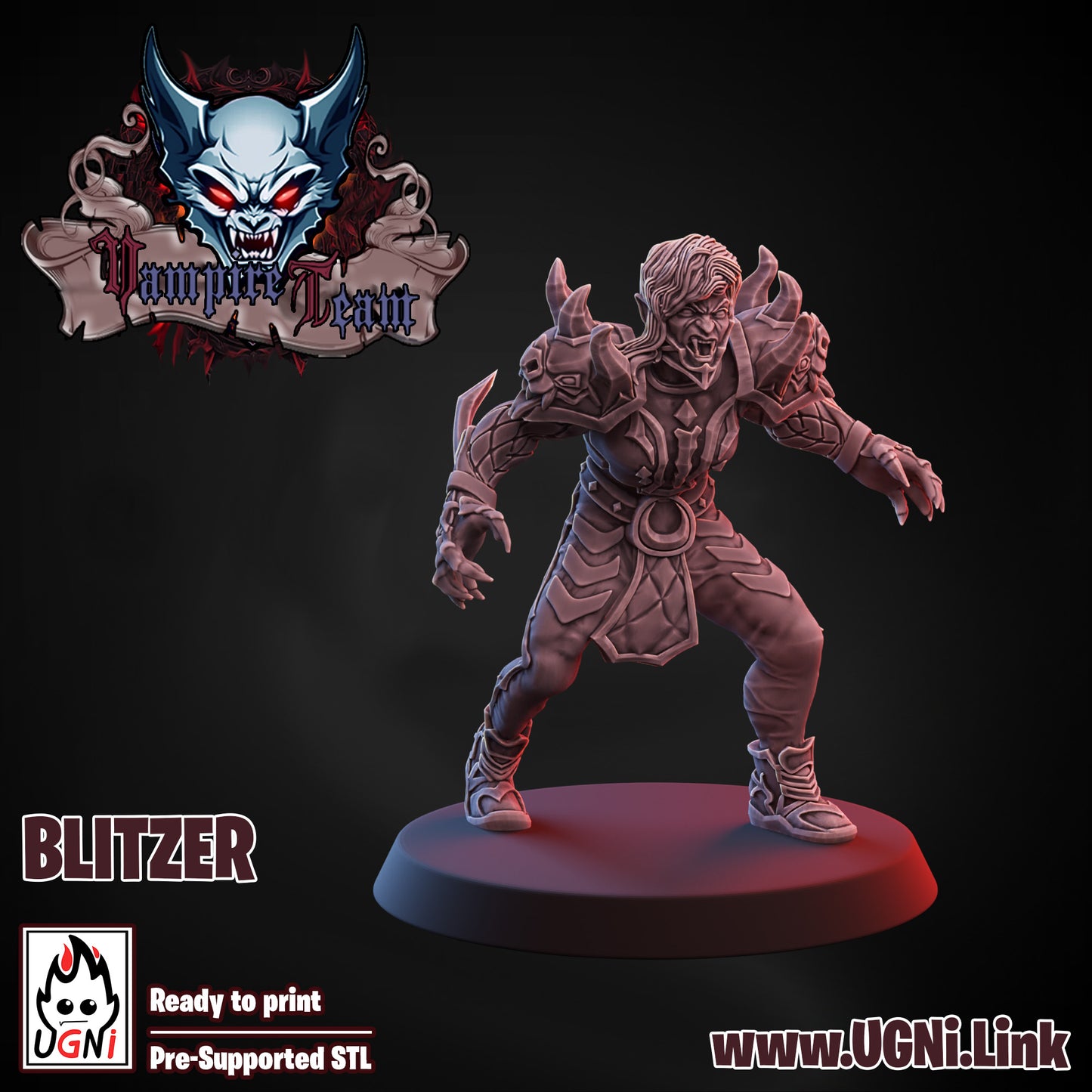 Vampire Team - Blitzer 02 | UGNI Miniatures | Resin