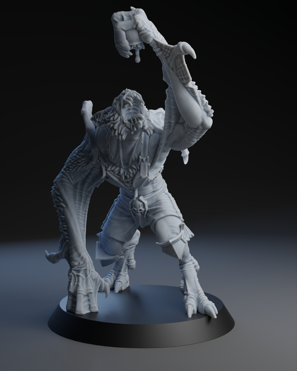 Vampires Team - Beast | Brutefun Miniatures | Resin