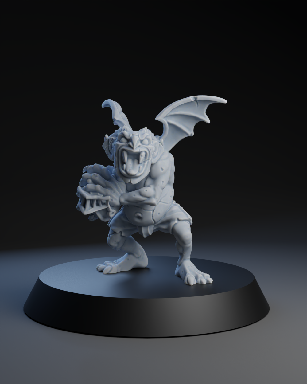 Vampires Team - Gargoyle 01 | Brutefun Miniatures | Resin