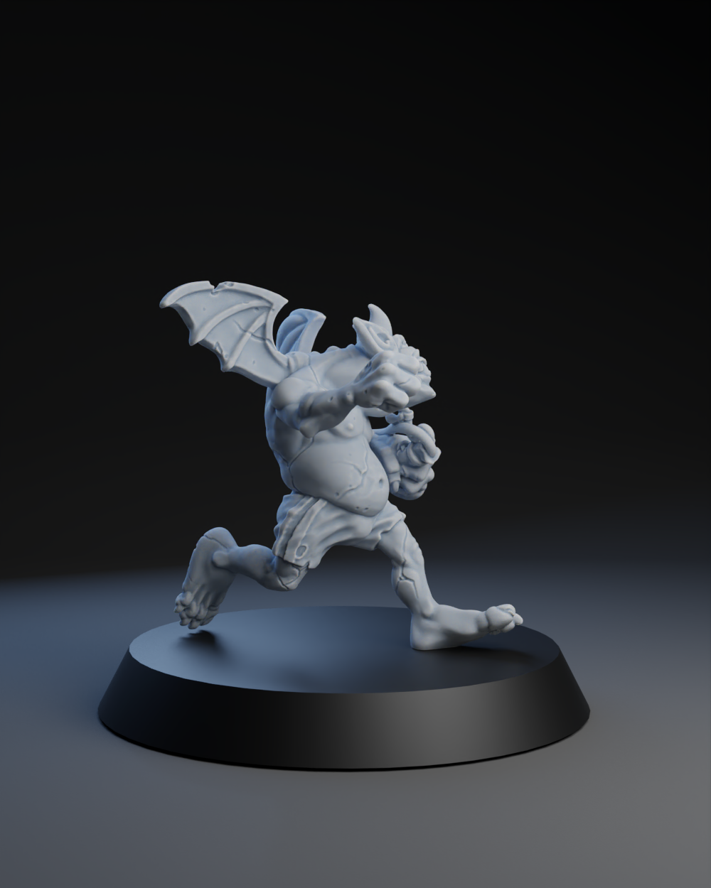 Vampires Team - Gargoyle 02 | Brutefun Miniatures | Resin