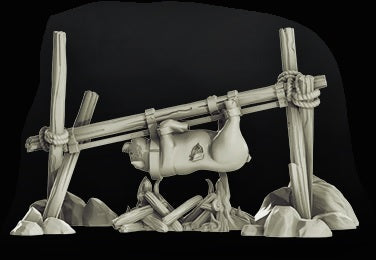 Pig Pit Props - Verdant Company Hideout | Cast N Play | Resin