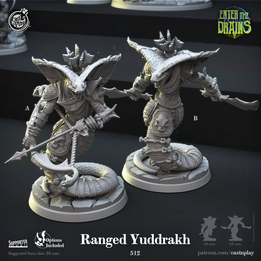 Ranged Yuddrakh - Enter the Drains | Cast N Play | Resin