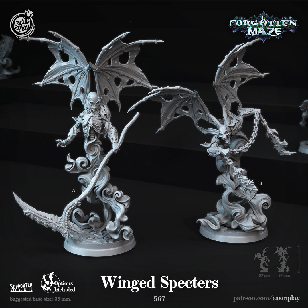 Winged Specter - Forgotten Maze | Cast N Play | Resin